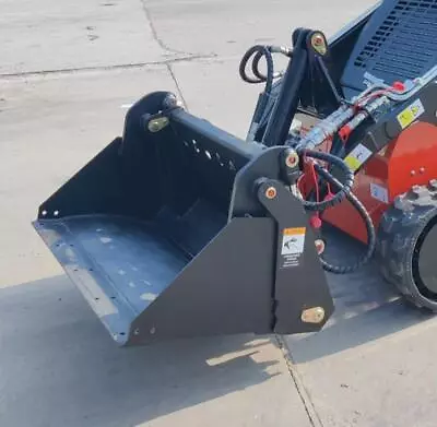 Buy STOMP Skid Steer Typhon 4 In One Bucket Mini Skid Steer Loader Attachments NEW • 2,010$