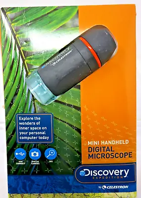 Buy Celestron Mini Handheld Digital Microscope Model 44304 Discovery Expedition EUC • 25.99$