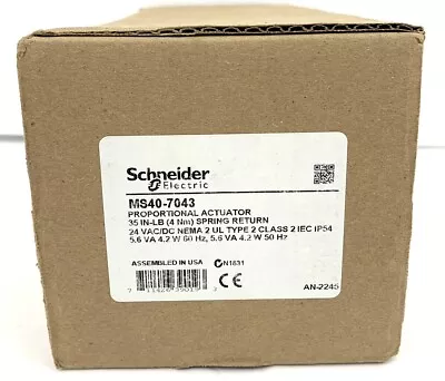 Buy Schneider Electric - MS40-7043-000-799 SmartX Actuators Spring Return Proportion • 170.24$
