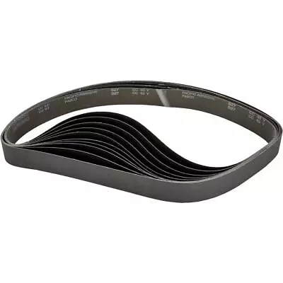 Buy PASCO T33771 2  X 42  Silicon Carbide Sanding Belt, 60 Grit, 10 Pk. • 71.95$