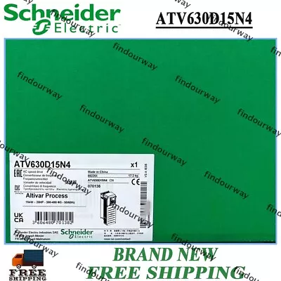Buy NEW SCHNEIDER ATV630D15N4 Schneider Electric Variable Speed Drive ATV630D15N4 • 1,941.99$