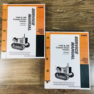 Buy Case 310G 350 Crawler Dozer Loader Service Repair Manual Technical Shop Book • 78.97$