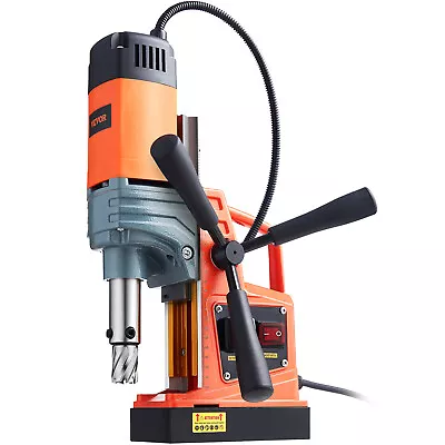 Buy Electric Magnetic Drill 1300W 2922lbf/13000N Portable Mag Drill Press 810RPM • 228.99$