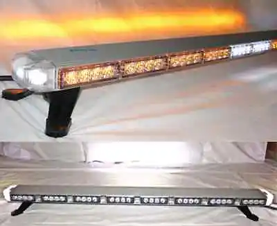 Buy 47” Amber LED Light Bar Tow Truck Plow Roll Back W/ CARGO & BRAKE/TURN SIGNAL • 306.98$