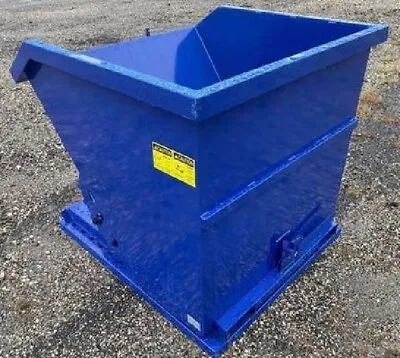 Buy NEW GreatBear 1 Yard Self Dumping Trash Hopper Dumpster ,forklift ,skid Steer • 995$