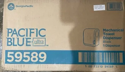 Buy Pacific Blue Ultra Paper Towel Dispenser, Manual, Black (GPC59589) • 29.75$