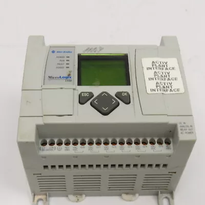 Buy Allen Bradley 1763-L16BWA MicroLogix 1100 Programmable Controller FRN 3 Ser A • 299.99$