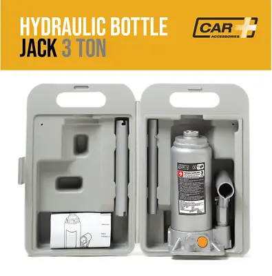 Buy Hydraulic Bottle Jack 3 Ton Capacity Car Truck Lift Lifts Up To 12.5 Inches Tool • 29.99$