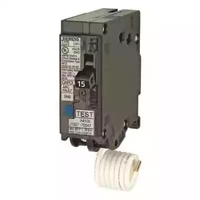 Buy NIB - Siemens - QA115AFC - Molded Case Circuit Breaker - 1-15 A, 1-Phase, 120V • 49$