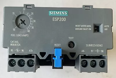 Buy New Siemens ESP200 958EB3SA Solid State Overload Relay. Made In Czech Rep. • 175$