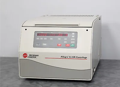 Buy Beckman Coulter Allegra X-22R Refrigerated Benchtop Centrifuge 392187 • 2,260.85$