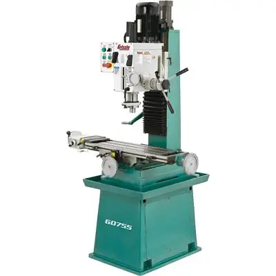 Buy Grizzly G0755 10  X 32  2 HP HD Mill/Drill With Stand And Power Feed • 5,120$