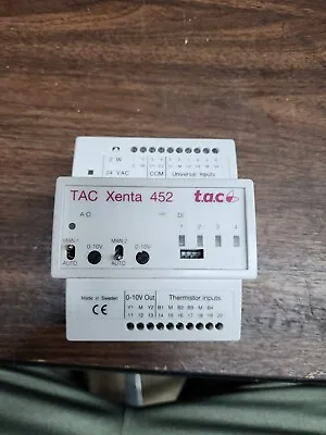 Buy Schneider Electric Tac Xenta 452 / Tacxenta452 (used Tested Cleaned) • 124.50$