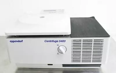 Buy Eppendorf Benchtop Refrigerated Centrifuge Model 5403 With Rotor 16F24-11 • 1,500$