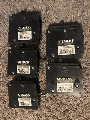 Buy Siemens L-5538 Circuit Breaker Type BL 20A (Lot Of 5) • 40$
