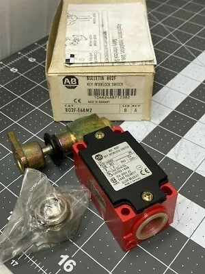 Buy Allen Bradley 802f-e68m2 Ser B Rev A Safety Interlock Switch  (new) • 29.99$