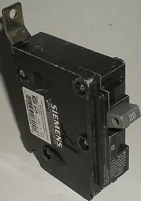 Buy Electrical Circuit Breaker Siemens Hbl Single Pole 20a B120hh 1p Tested  • 24.99$