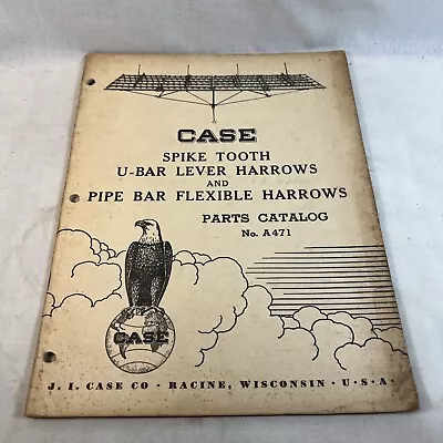 Buy Original Case Spike Tooth U-Bar Lever And Pipe Bar Flexible Harrow Parts Catalog • 8.99$