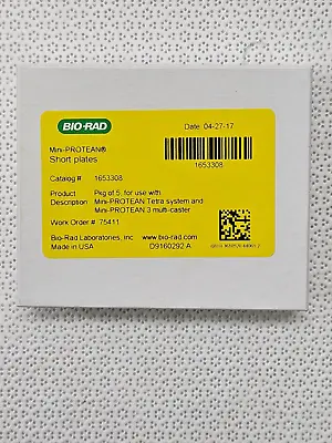 Buy BIO-RAD #1653308 Mini-PROTEAN Short Plates • 65$