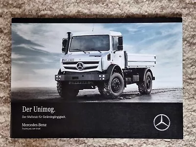 Buy Mercedes-Benz Unimog Brochure Tractor Tug • 7.53$