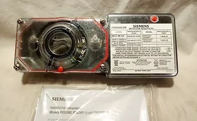 Buy Siemens FDBZ492-HR Duct Smoke Detector • 99$