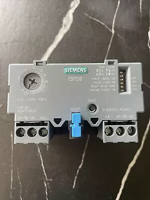 Buy Siemens 48ATD3S00 Over Load Relay, 5.5 To 22-Amp, 3-Phase • 120$