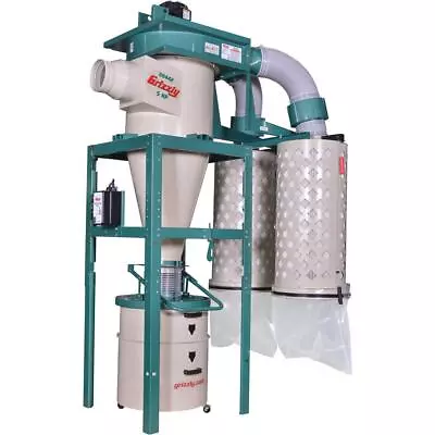 Buy Grizzly G0442 5 HP Cyclone Dust Collector • 4,970$