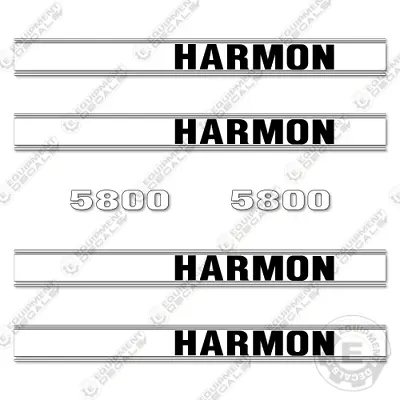 Buy Fits Harmon 5800 Decal Kit Rock Picker - 7 YEAR OUTDOOR 3M VINYL! • 109.95$
