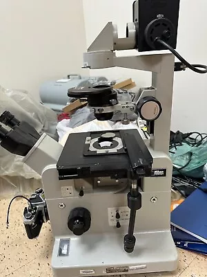 Buy Nikon Phase Contrast Microscope With A Camera In Good Condition • 400$