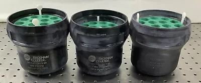 Buy Lot Of 3 Beckman Coulter GH-3.8/GH-3.8A Centrifuge Buckets W/ 349950 Inserts  • 170$