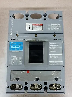 Buy ITE Siemens Sentron JXD63B400 600V 400A 3 Pole Circuit Breaker • 431.99$
