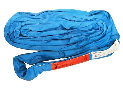 Buy Domestic Blue 16' Endless Round Lifting Sling Polyester Rim Wrecker Pull Strap • 164.92$