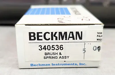 Buy Brush And Spring Assembly For Beckman TJ6 Centrifuge 340536 • 50$