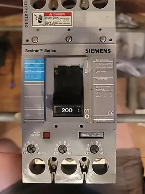 Buy Siemens Fxd63b200 200a 600v 3p Circuit Breaker • 250$