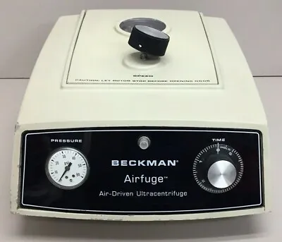 Buy Beckman Coulter 35062a Airfuge Air-driven Ultracentrifuge • 74.99$