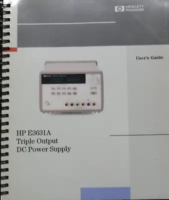 Buy HP E3631A Triple Output DC Power Supply • 29.99$