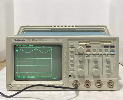 Buy Tektronix TDS460A 400MHz Four Channel Digitizing Oscilloscope With Stuck Handle • 449.99$