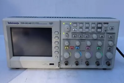 Buy Tektronix TDS2014B 100MHz 4 Channel 1 GS/s Color Oscilloscope Used Tested • 373.98$