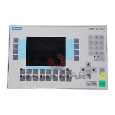 Buy SIEMENS NEW OP27 6AV3 627-1JK00-0AX0 PLC Operator Face HMI Touch Screen Panel • 4,948.96$
