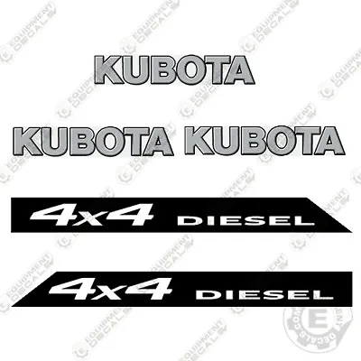 Buy Fits Kubota 4x4 RTV 900 XT Utility Vehicles Replacement Decals • 79.95$