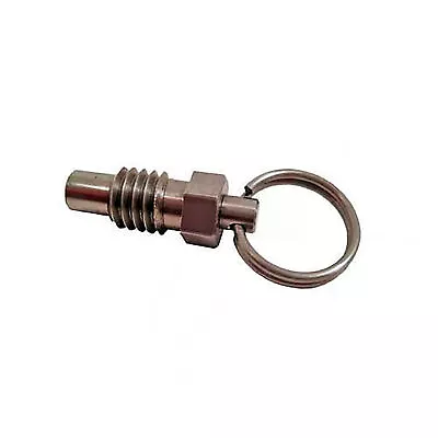 Buy Pull Ring Retractable Plunger SS Body SS Nose 0.75x3lbs Pressure 3/8-16 Thread • 7.96$