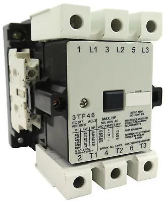 Buy Aftermarket Replacement Contactor Fits Siemens Cn 3tf46 22 220/240v Ac Coil • 99.99$