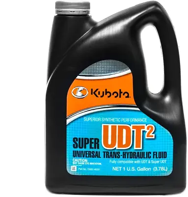 Buy Kubota 1 Gal Super UDT2 Transmission Fluid PN # 70000-40201 FREE 2 DAY SHIPPING • 53.87$