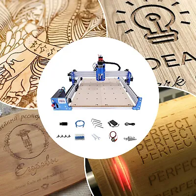 Buy 3 Axis CNC 4040 Router Engraver Wood Engraving Carving Cutting Milling Machine • 400.96$