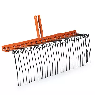 Buy Titan Attachments 3 Point 5 FT Pine Straw Needle Rake, Category 1 Tractors • 499.99$