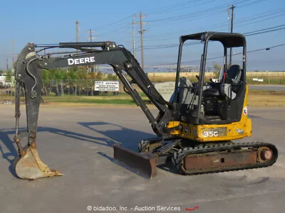 Buy 2020 John Deere 35G Mini Excavator Rubber Tracks Backhoe Aux Hyd. Dozer • 1$