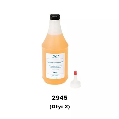 Buy DCI Jun-Air Synthetic Lubricated Compressor Oil (2 Pack) (Dental, Medical) • 204.95$