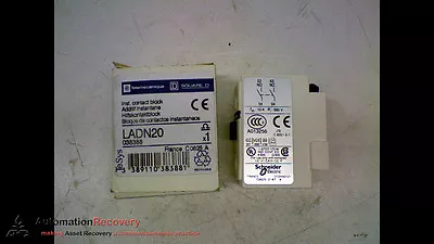 Buy Schneider Electric/telemecanique Ladn20,tesys Auxiliary Contact Block, N #125090 • 8.93$