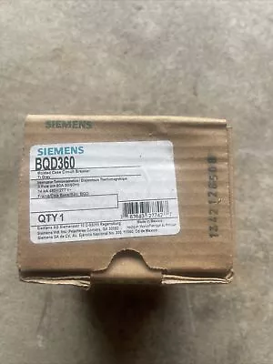 Buy Siemens BQD360 3 Pole 60A Circuit Breaker • 110$