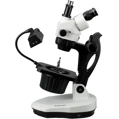 Buy AmScope 3.5X-90X Advanced Jewel Gem Stereo Zoom Microscope • 1,770.99$